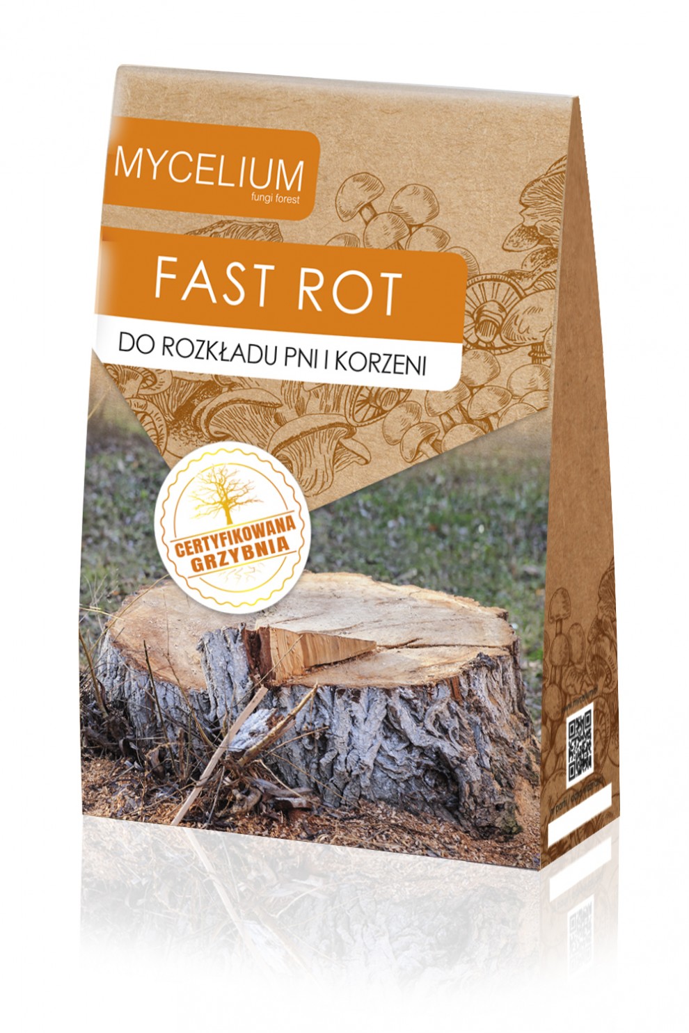 Fast Rot do rozkładu pni i korzeni